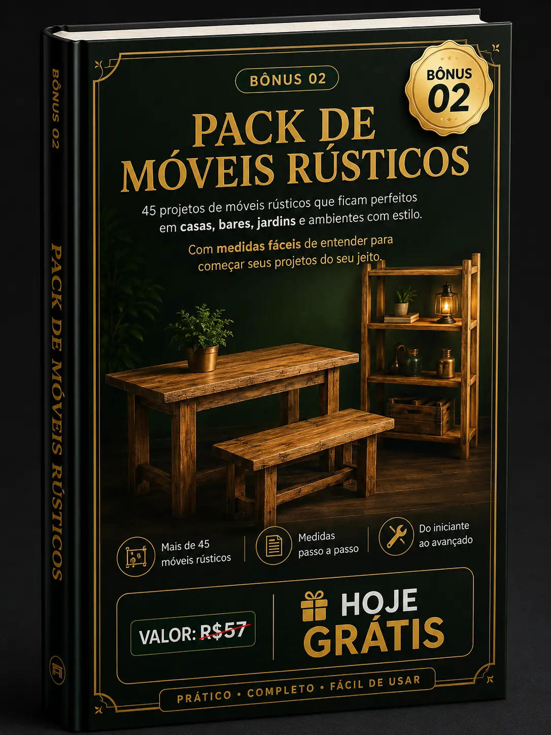 Pack de Móveis Rústicos